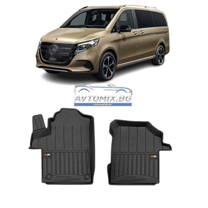 Гумени стелки за Mercedes EQV след 2020 г., ProLine 3D
