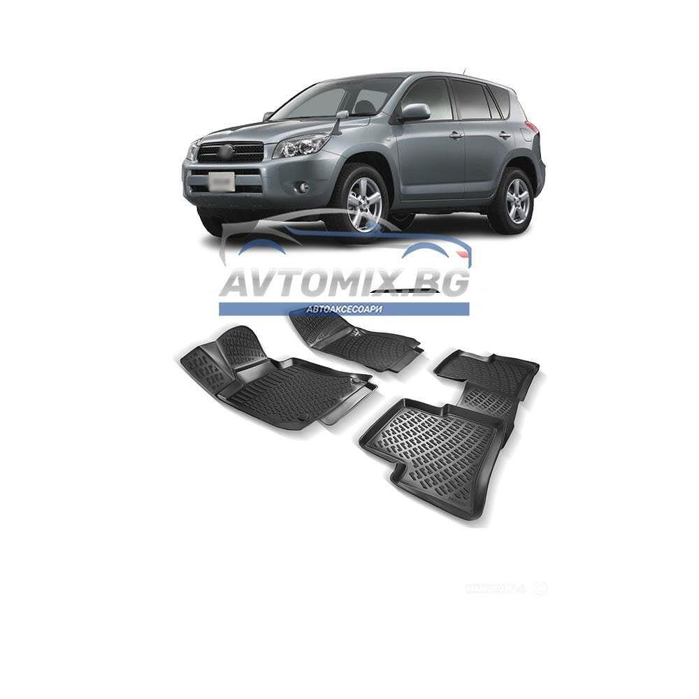 Гумени стелки за Toyota RAV 4 2005-2012 г., RizLine