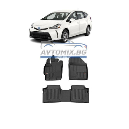 Гумени стелки зa Toyota Prius 2008-2016 г, ProLine