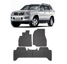Rubber mats for Toyota Land Cruiser 100 from 1998-2007, Frogum