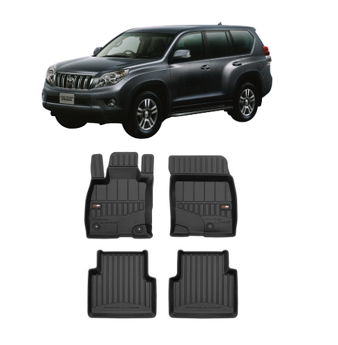 Covorașe de cauciuc pentru Toyota Land Cruiser 150 din 2009-2015, ProLine 3D