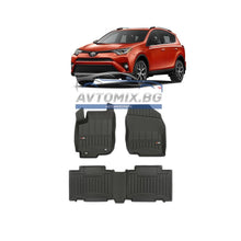 Гумени стелки зa  Toyota RAV4 2012-2019 г., ProLine 3D