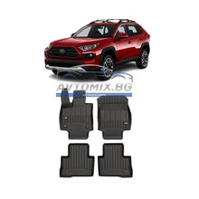 Гумени стелки зa Toyota RAV4 след 2019 г., ProLine 3D