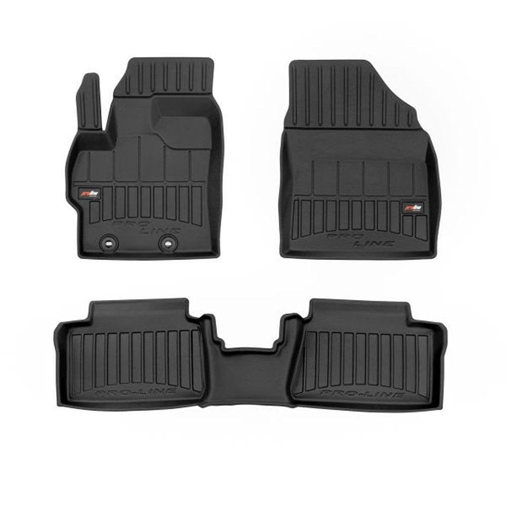 Гумени стелки зa Toyota Yaris след 2020 г., ProLine 3D