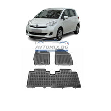 Гумени стелки за Toyota Verso S 2009-2018 г., Rezaw Plast