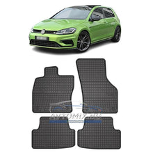 Гумени стелки зa VW Golf 7 2012-2020 г., Frogum