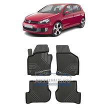 Гумени стелки зa VW Golf 6 2008-2013 г.,  Модел No.77