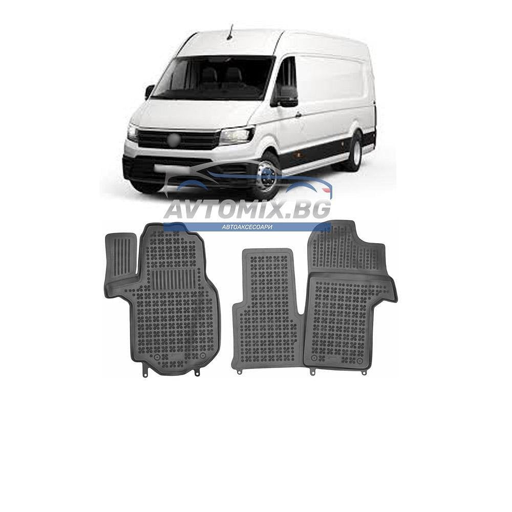 Гумени стелки за VW Crafter 2016-2024 г., Rezaw Plast