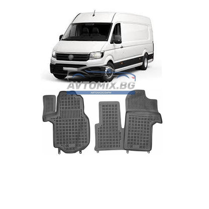 Гумени стелки за VW Crafter 2016-2024 г., Rezaw Plast