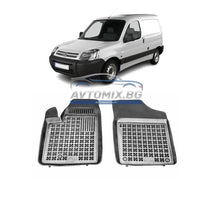 Rubber floor mats for Citroen Berlingo 1996-2008, Rezaw Plast