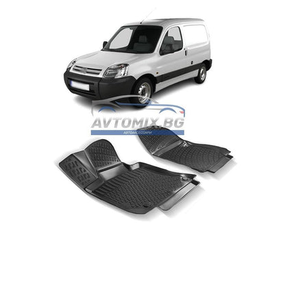 Covorașe de cauciuc pentru Citroen Berlingo 1996-2008, RizLine
