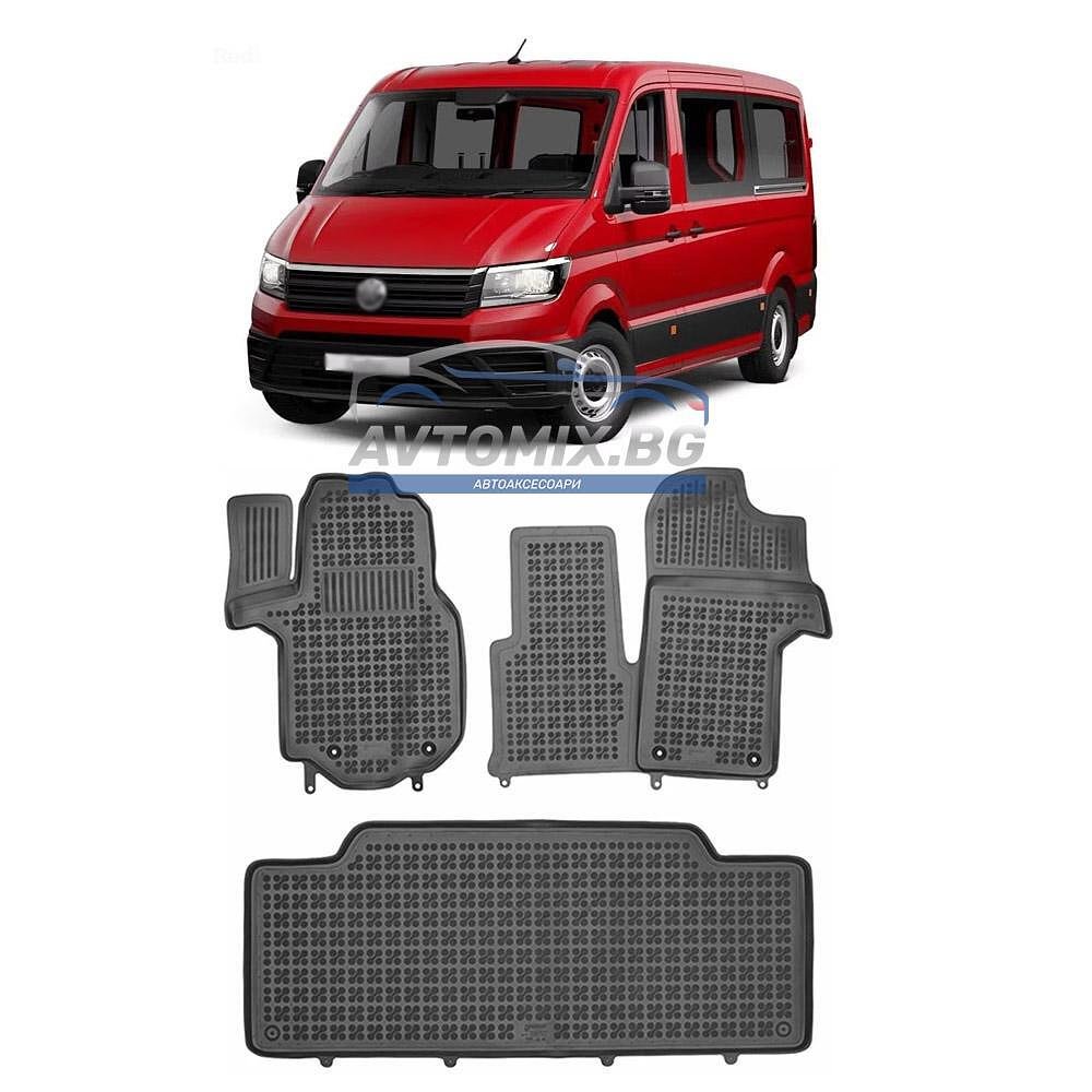 Covorașe din cauciuc pentru VW Crafter 2016-2024, Rezaw Plast