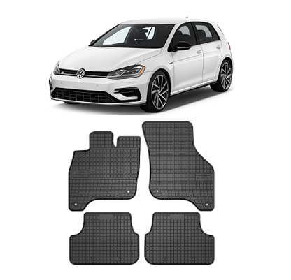 Гумени стелки за VW е-Golf 2014-2019г., Frogum