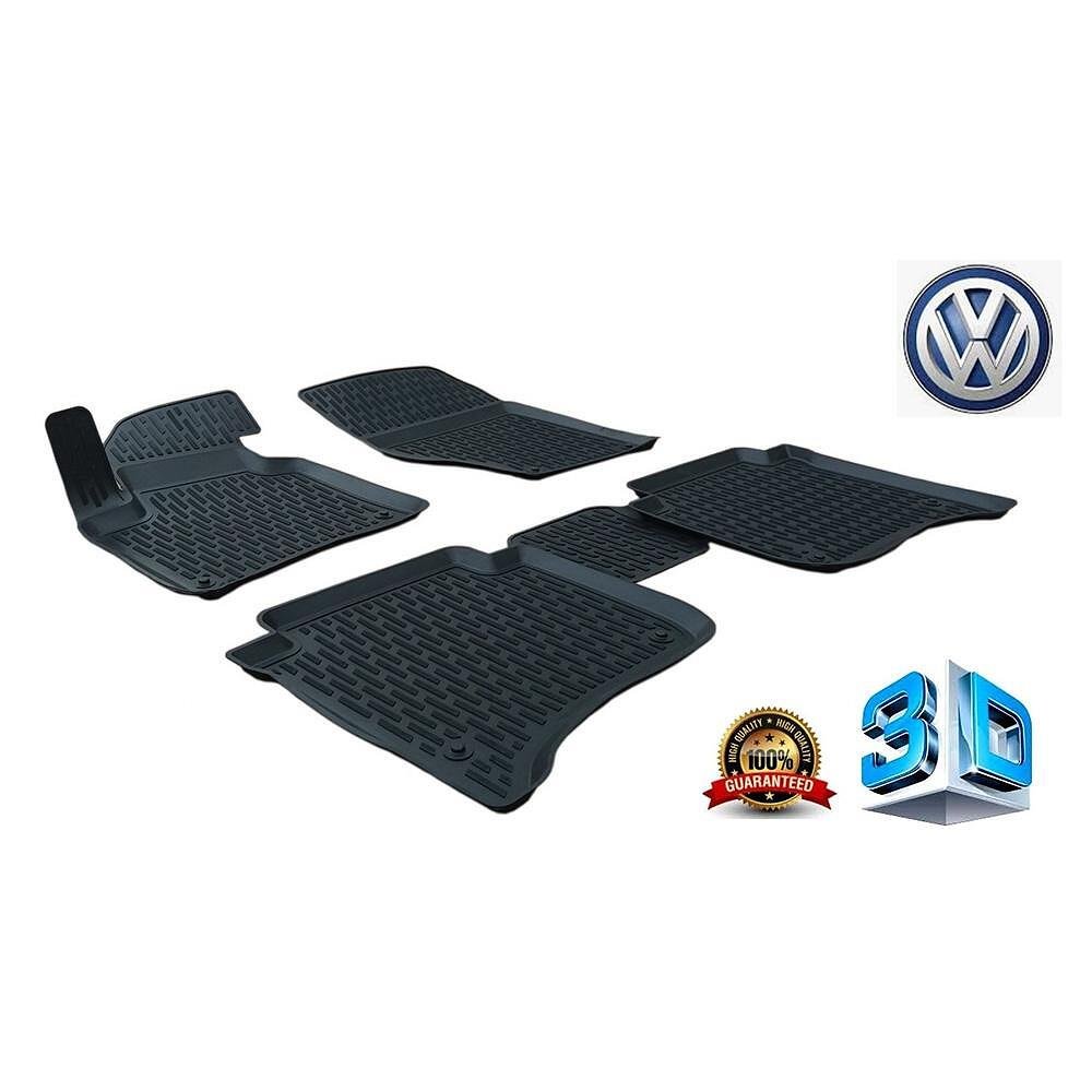 Covorașe de cauciuc pentru VW Polo hatchback 2009-2017, 3D-PXM-VW-18