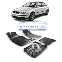 Rubber floor mats for VW Passat 4,5 1997-2005, RizLine
