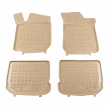 Covorașe de cauciuc pentru VW Golf 4 1997-2010, Rezaw Plast, bej