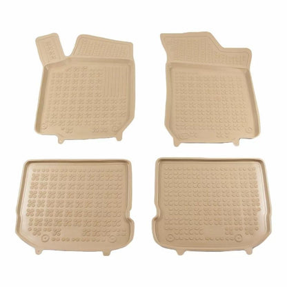 Гумени стелки за VW Golf 4 1997-2010 г., Rezaw Plast, бежови