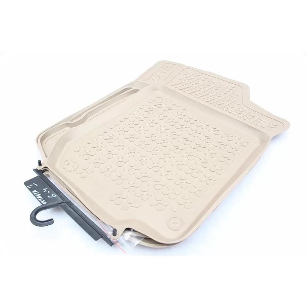 Гумени стелки за VW Golf 4 1997-2010 г., Rezaw Plast, бежови
