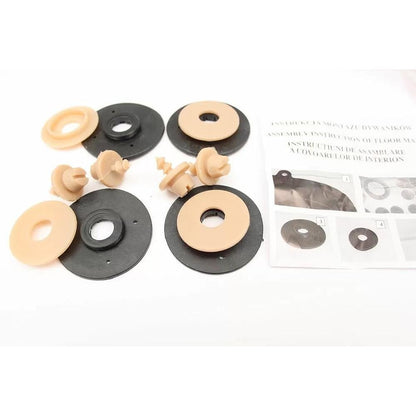 Гумени стелки за VW Golf 4 1997-2010 г., Rezaw Plast, бежови