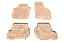 Covorașe de cauciuc pentru VW Golf 5 / Golf 6 / Jetta / Seat Leon (2004-2012) / Scirocco / Octavia 2 (2004-2013) - tip tăviță bej
