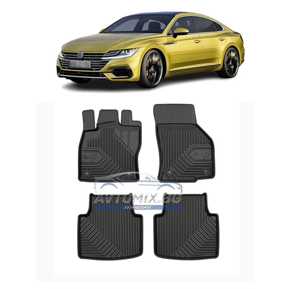 Гумени стелки зa VW Arteon след 2017 г.,  Модел No.77