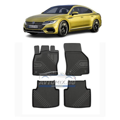 Гумени стелки зa VW Arteon след 2017 г.,  Модел No.77