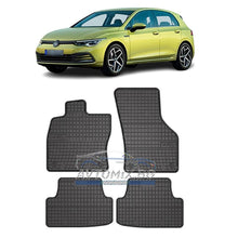 Гумени стелки зa VW Golf 8 след 2020 г., Frogum