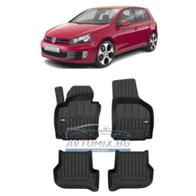 Гумени стелки зa VW Golf 6 2008-2013 г, ProLine 3D