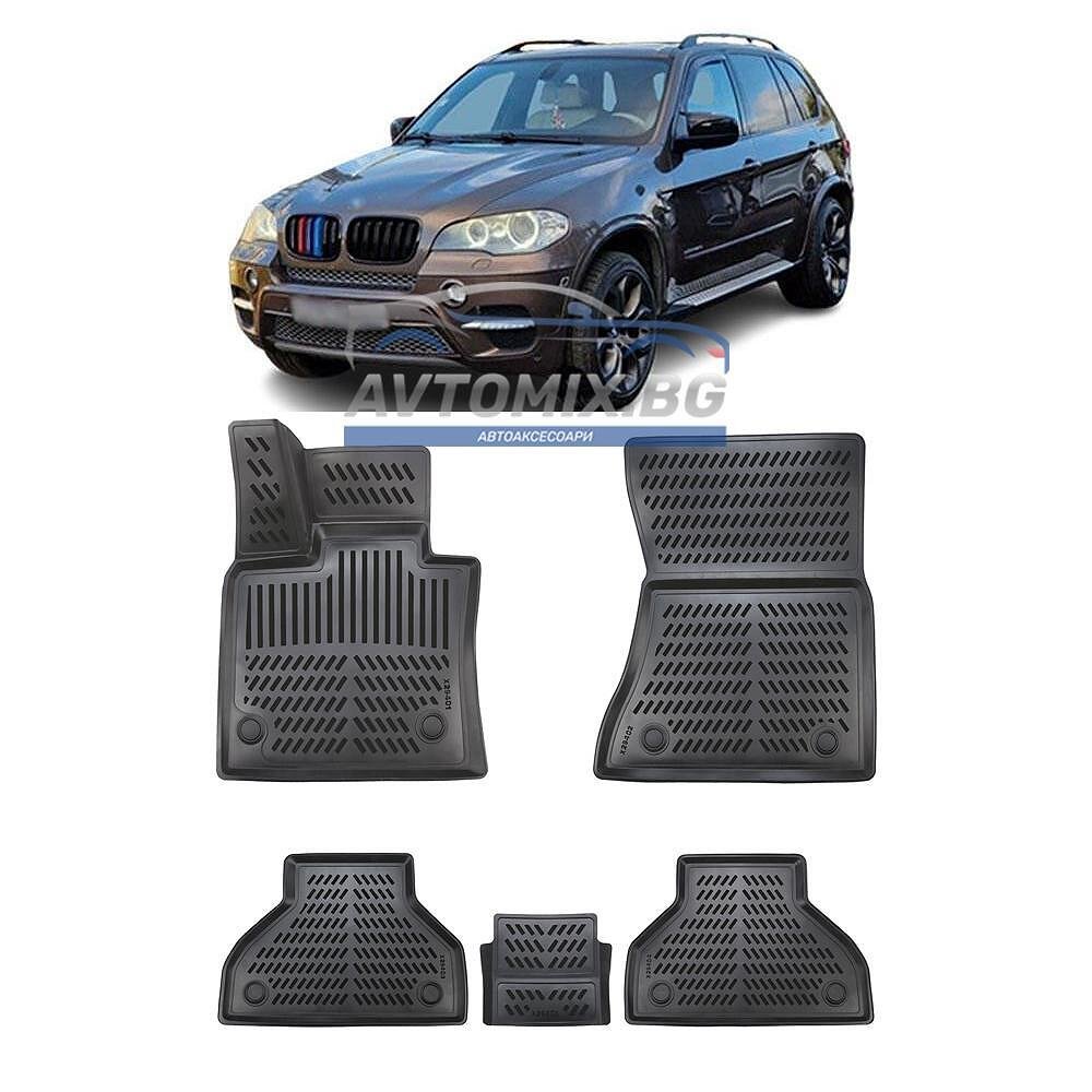 Гумени стелки зa BMW X5 E70 2006-2013 г., PSN