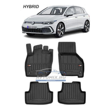 Гумени стелки зa VW Golf 8 Hybrid след 2020 г., ProLine 3D