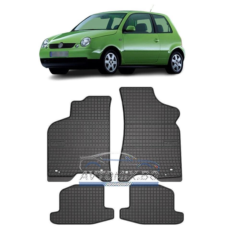 Rubber floor mats for VW Lupo 1998-2005, Frogum