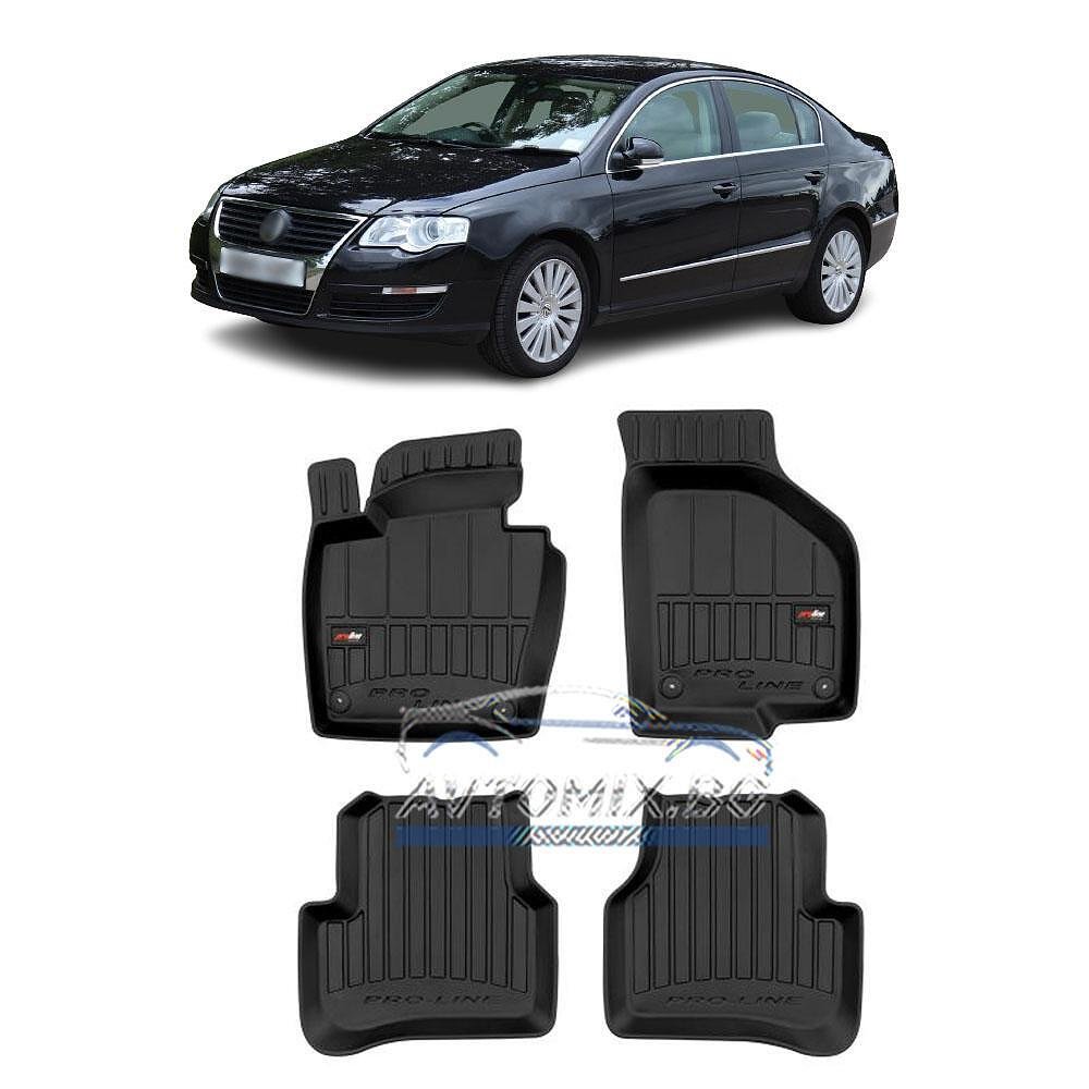 Rubber floor mats for VW Passat 6 2005-2010, ProLine 3D