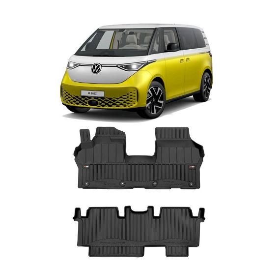 Гумени стелки за VW ID Buzz след 2022г., ProLine 3D