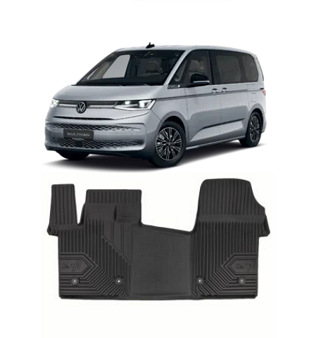 Covorașe de cauciuc pentru VW Multivan după 2021, Model nr. 77
