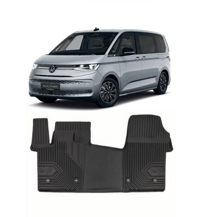 Covorașe de cauciuc pentru VW Multivan după 2021, Model nr. 77