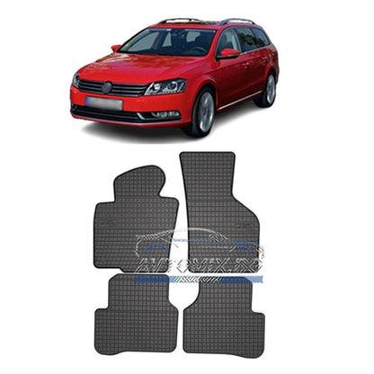 Гумени стелки зa VW Passat 7 2010-2014 г., Frogum