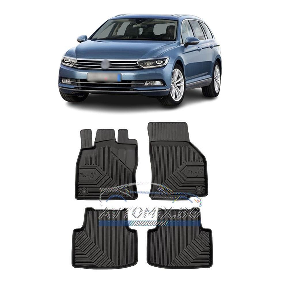 Rubber floor mats for VW Passat 8 2014-2022, Model No. 77