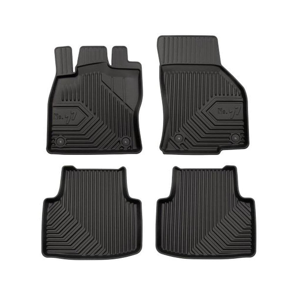 Rubber floor mats for VW Passat 8 2014-2022, Model No. 77