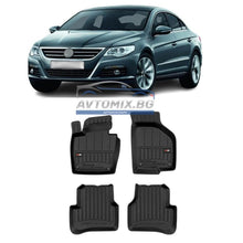 Rubber floor mats for VW Passat CC 2008-2012, ProLine 3D