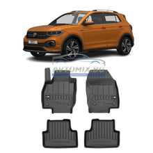 Covorașe de cauciuc pentru VW T-Cross, fabricate după 2018, ProLine 3D