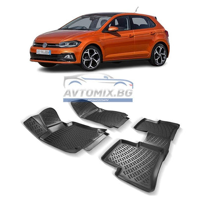 Гумени стелки зa VW Polo след 2017 г., RizLine