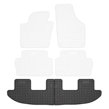 Гумени стелки зa VW Sharan 2 2010-2022 г., задна част, Frogum