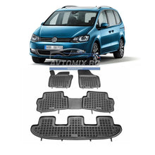 Covorașe cauciuc pentru VW Sharan 2 2010-2022, Rezaw Plast