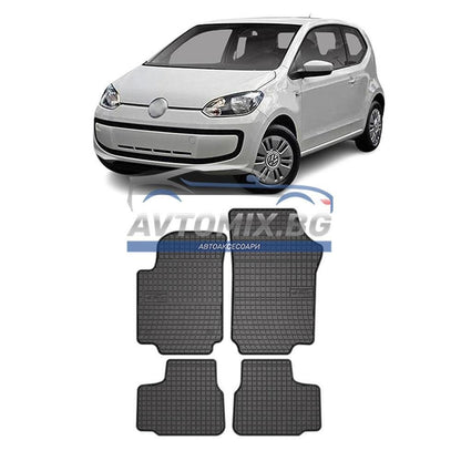 Гумени стелки зa  VW Up! след 2011 г., Frogum