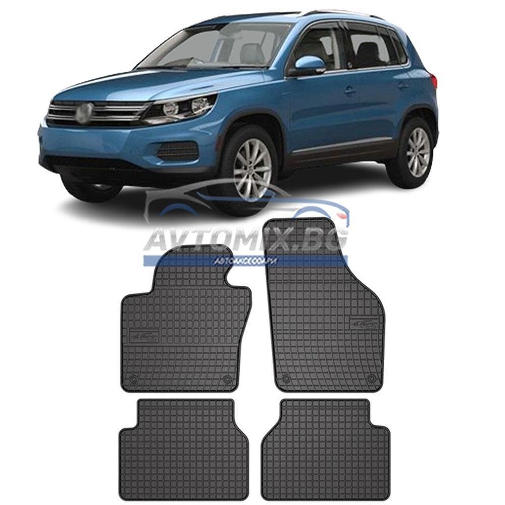 Covorașe de cauciuc pentru VW Tiguan 1 2007-2017, Frogum
