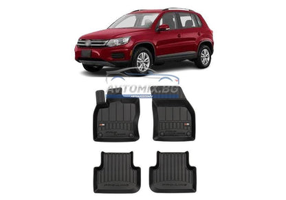 Covorașe de cauciuc pentru VW Tiguan 2 după 2016, ProLine 3D