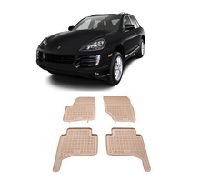 Гумени стелки за VW Touareg I / Porsche Cayenne I (2002-2010) - тип леген бежови