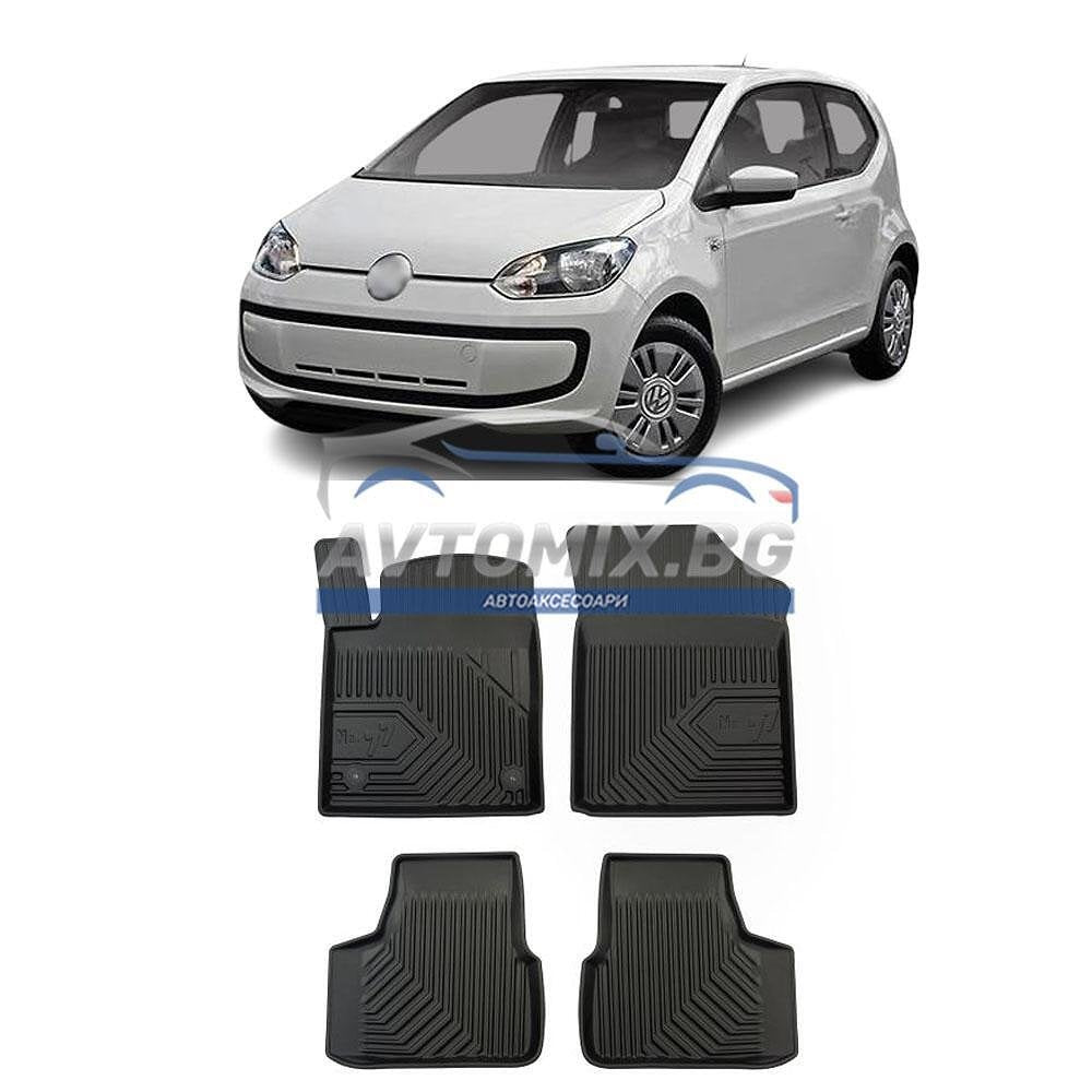 Гумени стелки зa VW Up! след 2011 г.,  Модел No.77