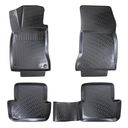 Rubber mats for Mercedes A-Class W177 from 2018 onwards, RizLine