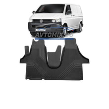 Covorașe de cauciuc pentru VW Transporter T5 2003-2015, T6 2015-2019. Model Nr. 77